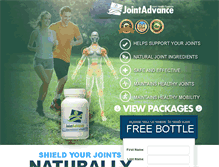Tablet Screenshot of jointadvance.com